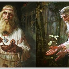 Схема вышивки «Старые Боги»