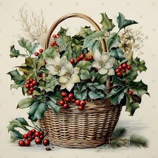 Схема вышивки «Калина»