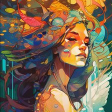 Схема вышивки «девушка»