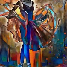 Схема вышивки «балет»