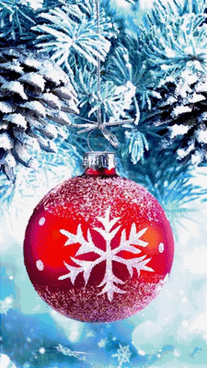 Новогодний шар - предпросмотр