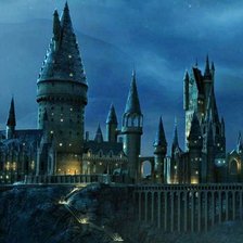 Схема вышивки «Хогвартс»