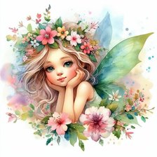 Схема вышивки «Феечка»