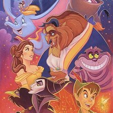 Схема вышивки «дисней»