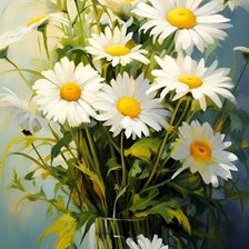 Схема вышивки «Ромашки»