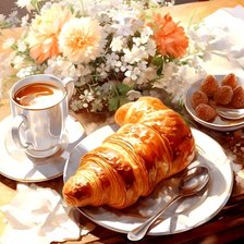 Схема вышивки «Чаепитие»