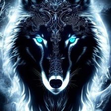 Схема вышивки «Lobo»