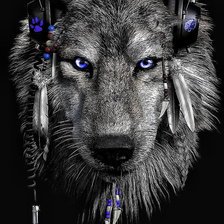 Схема вышивки «Lobo4»