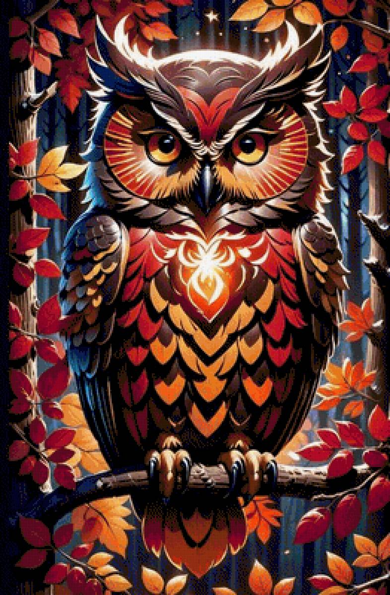 Сова - сова, птицы - предпросмотр