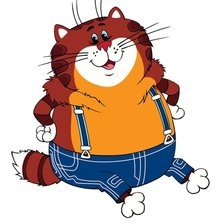 Схема вышивки «Кот Василий»