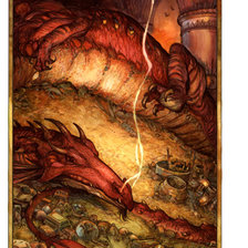 Схема вышивки «Смауг»