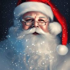 Схема вышивки «Père noel»