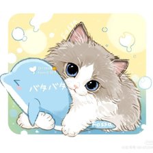 Схема вышивки «Коиенок и дельфин»