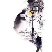 Схема вышивки «кот»