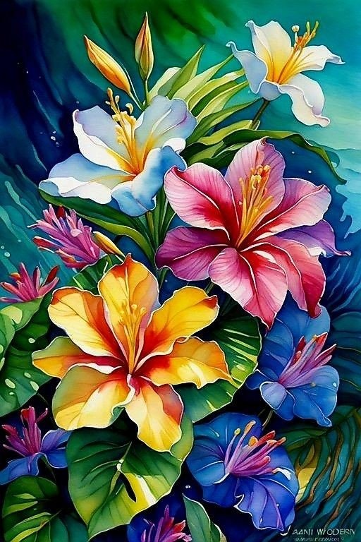 цветы - оригинал