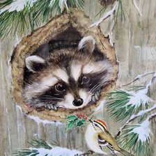 Схема вышивки «В гости»