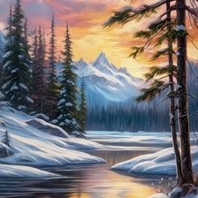 Схема вышивки «Природа»