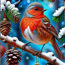 Схема вышивки «Новый год»