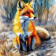 Схема вышивки «Нос по ветру»