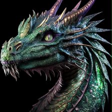 Схема вышивки «Dragon»