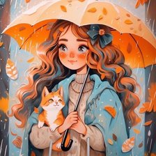 Схема вышивки «девочка»