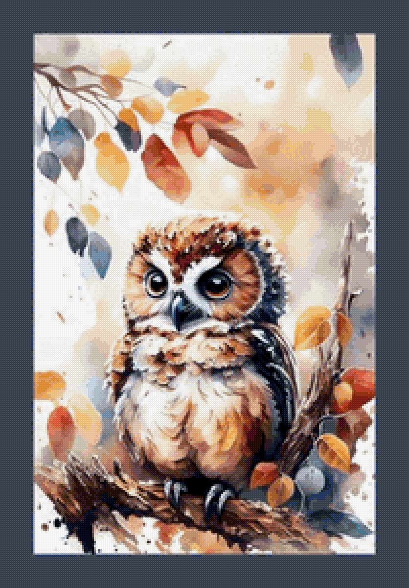 сова - птицы - предпросмотр