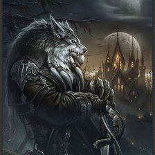 Схема вышивки «Белогрив»