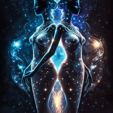 Схема вышивки «Близнецы»