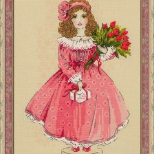 Схема вышивки «Кукла София»