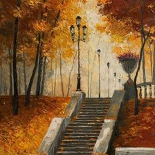 Схема вышивки «Лестница»