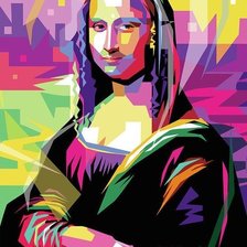 Схема вышивки «Мона Лиза арт»