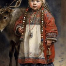 Схема вышивки «child»