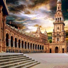 Схема вышивки «Sevilla»