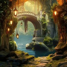 Схема вышивки «Волшебные сны»