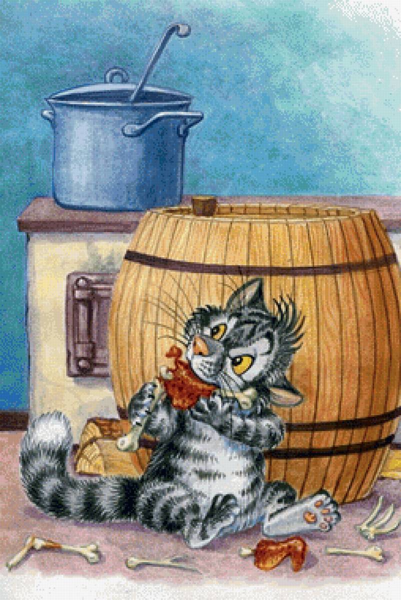 Кот воришка - кот воришка - предпросмотр