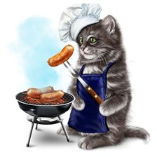 Схема вышивки «Кот,,поворенок,,»