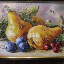 Схема вышивки «Груши»