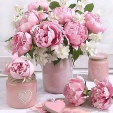 Схема вышивки «розы»