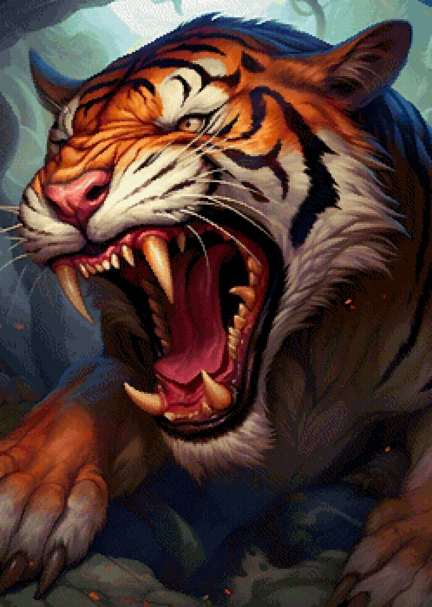 Тигр - животные тигр дикие кошки - предпросмотр