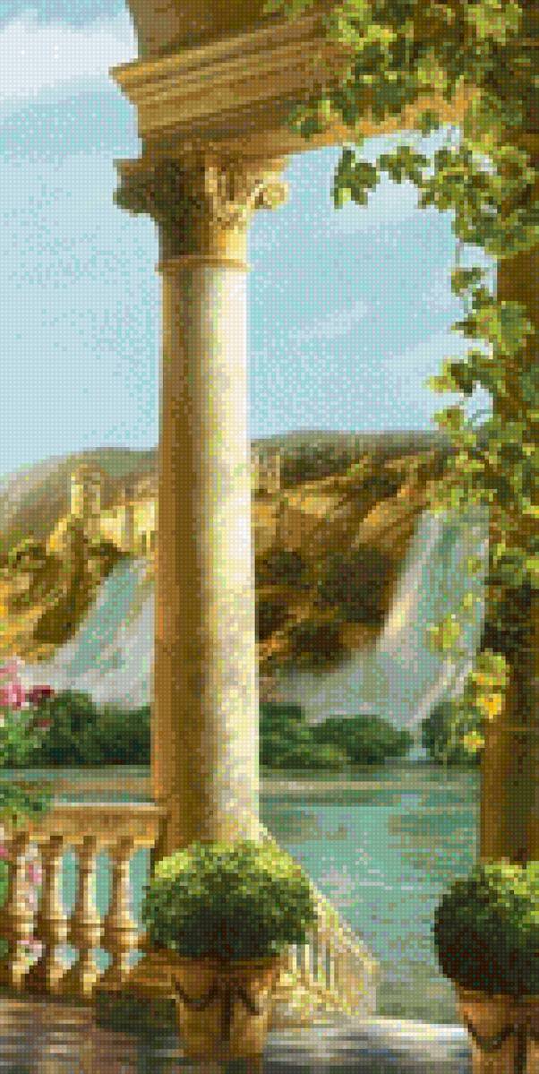 триптих пейзаж часть 1 - природа, пейзаж, море, триптих - предпросмотр