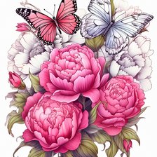 Схема вышивки «Букет»