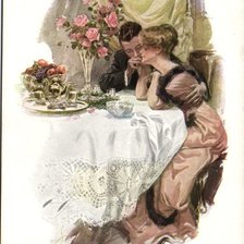 Схема вышивки «первый день в собственном доме»