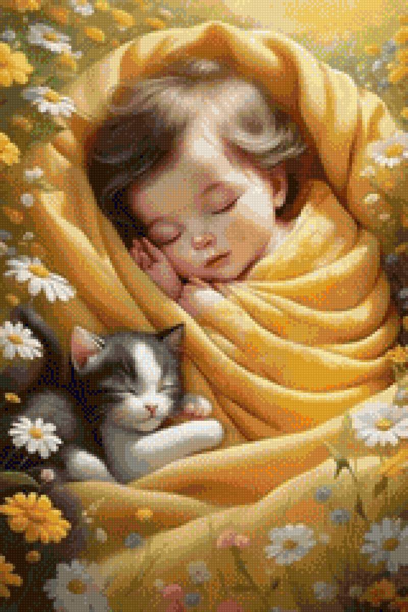 Michi y bebe - gatos - предпросмотр