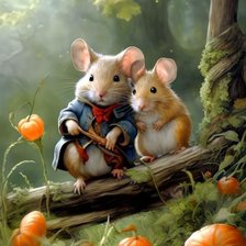 Схема вышивки «Roedor con mamzana»