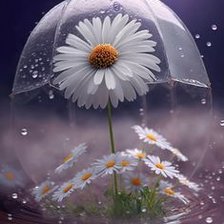 Схема вышивки «ромашки»