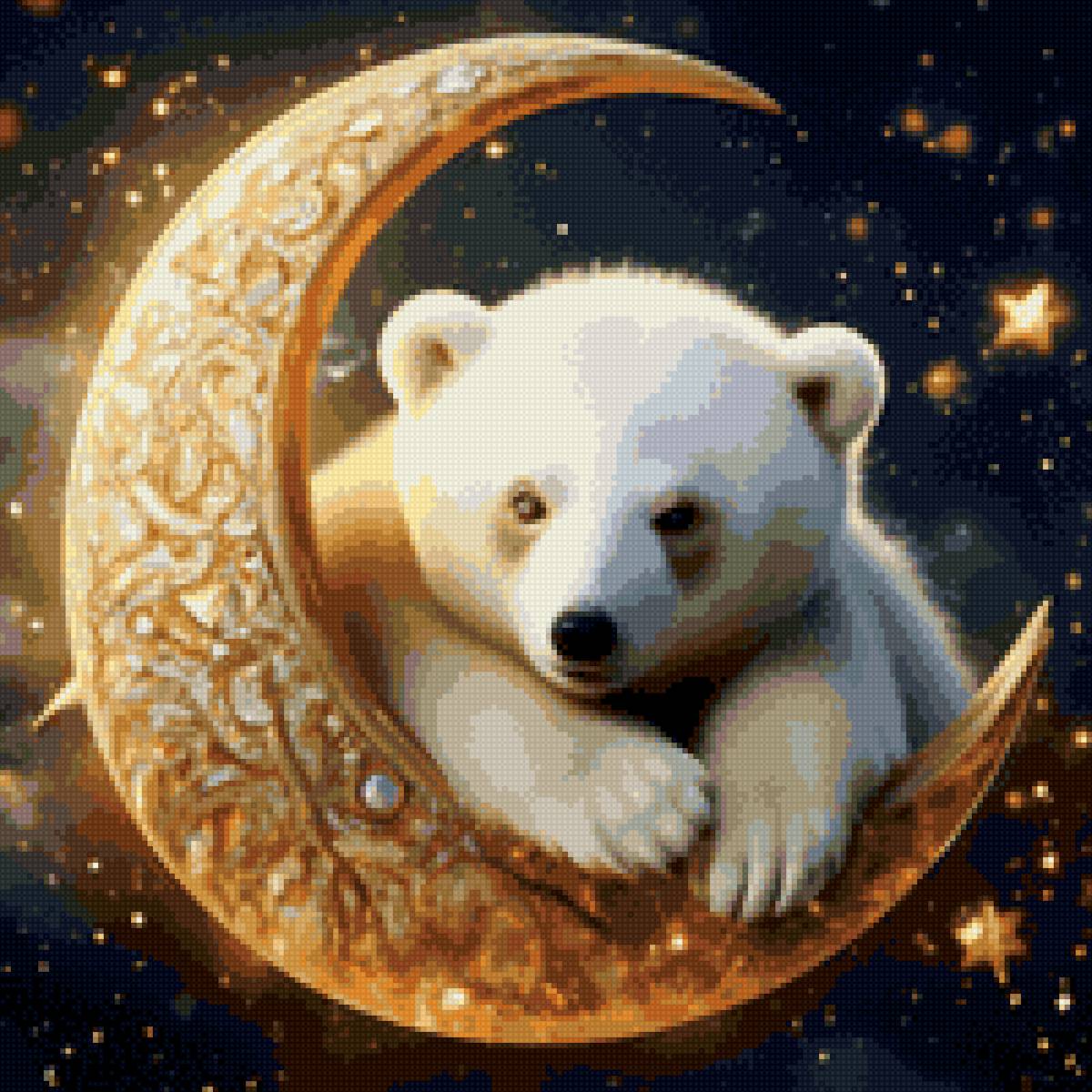 БЕЛЫЙ МЕДВЕЖОНОК - белый медвежонок - предпросмотр