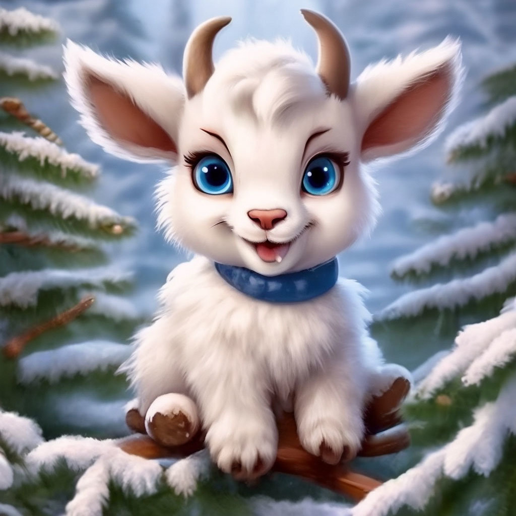 козочка - коза - оригинал