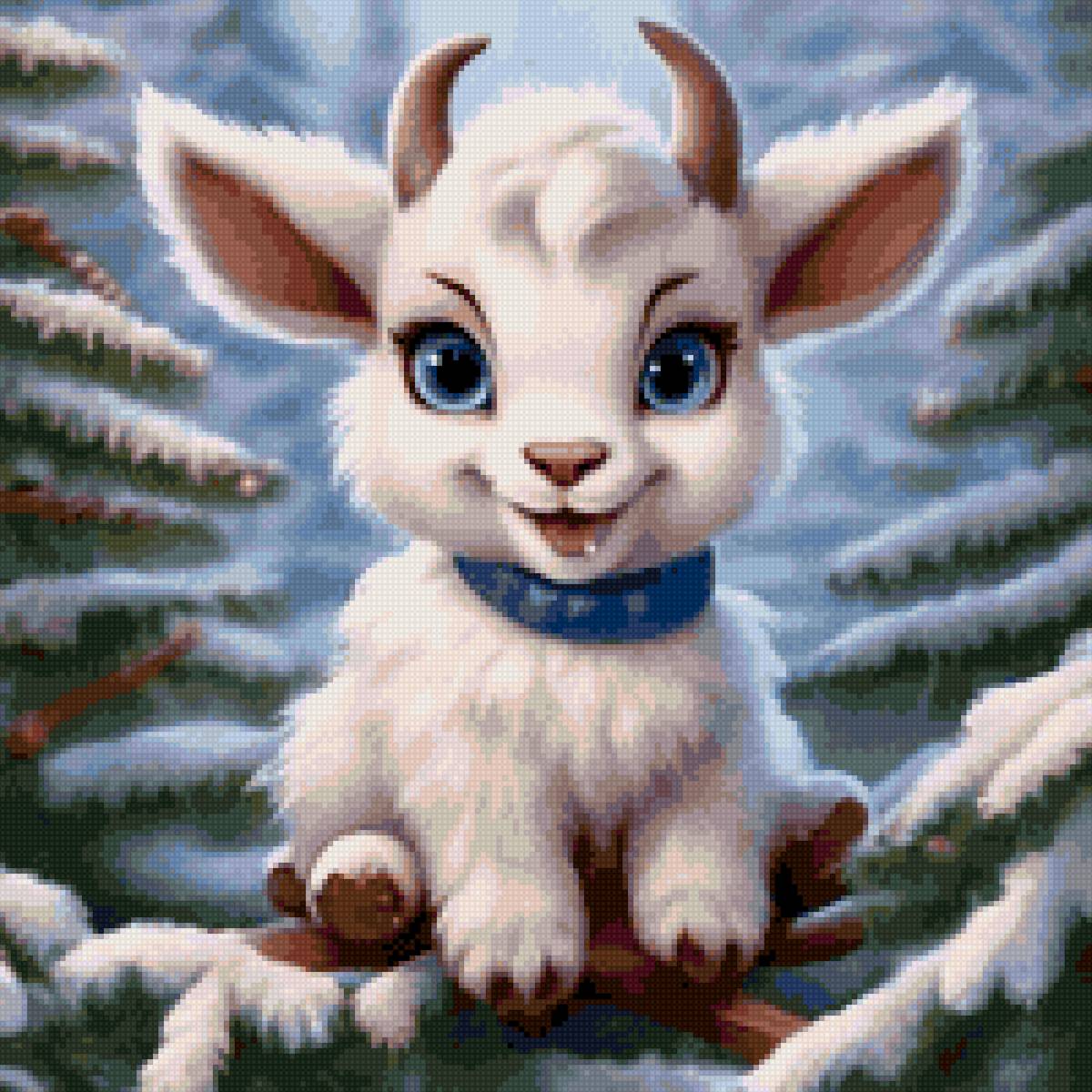 козочка - коза - предпросмотр