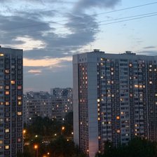 Схема вышивки «Панельный дом»