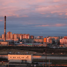 Схема вышивки «Панельный дом»